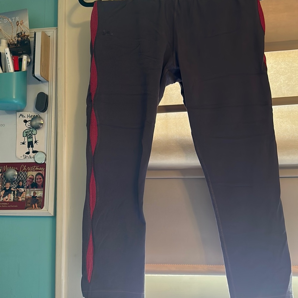 Grayish brown and Pink leggings